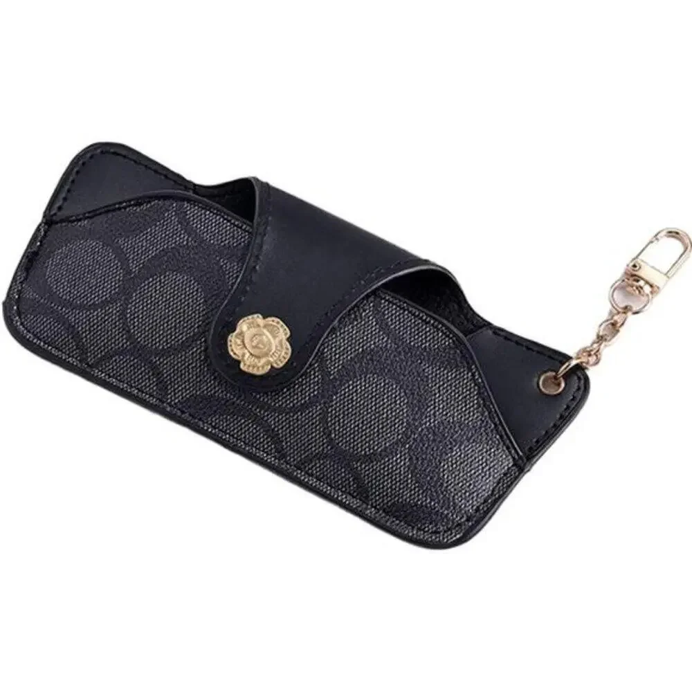 Soft Leather Sunglasses Bag, Travel Sunglass Holder Eyeglass Case